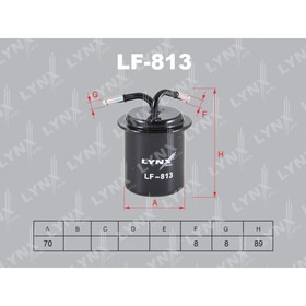 

Фильтр топливный LYNXauto LF813
