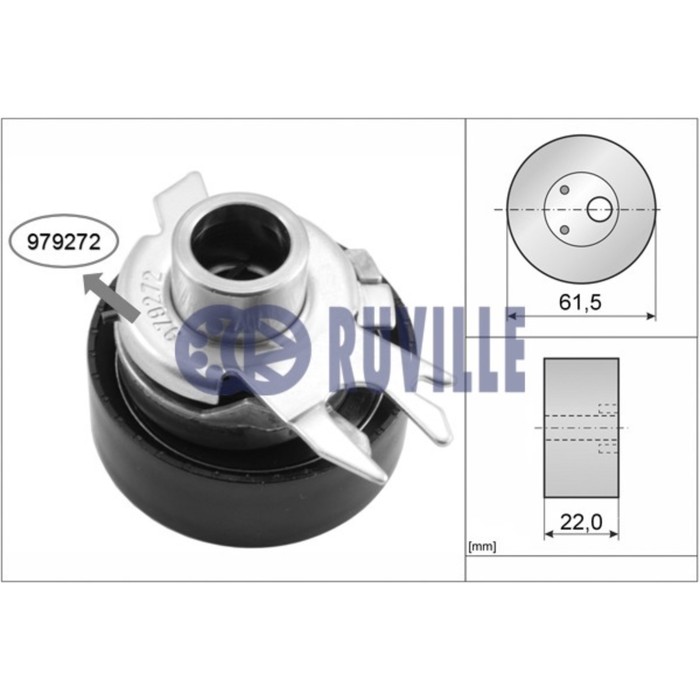 Ролик натяжной ГРМ RUVILLE 55428