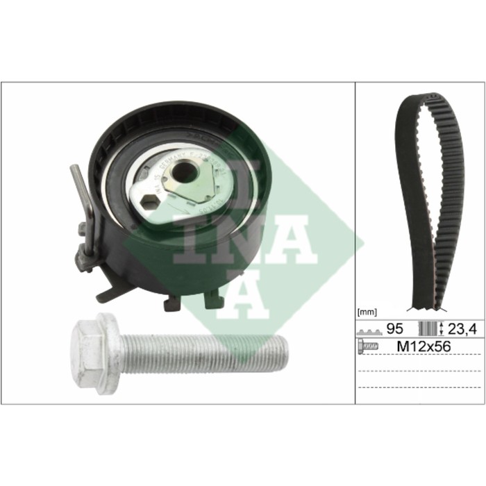 Ремень ГРМ, комплект INA 530019510