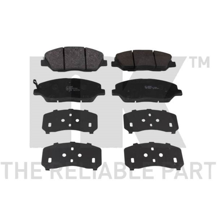 Колодки тормозные дисковые NK 223427