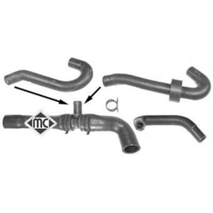 Шланг теплообменника METALCAUCHO 09314