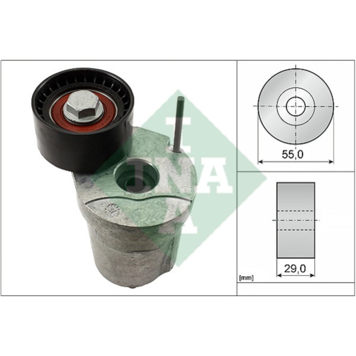 Ролик приводного ремня INA 534032010