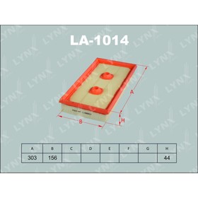 

Фильтр воздушный LYNXauto LA1014