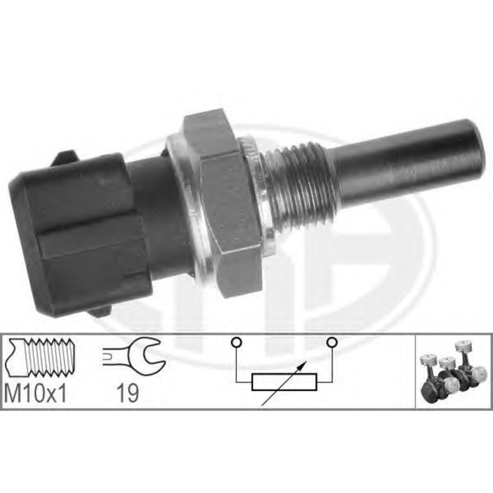 Датчик температуры охлаждающей жидкости ERA 330136