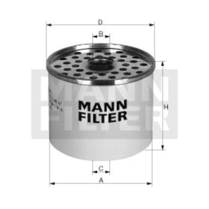 Фильтр топливный MANN-FILTER P945X