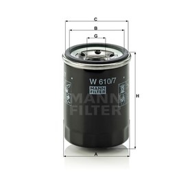 

Фильтр масляный MANN-FILTER W6107