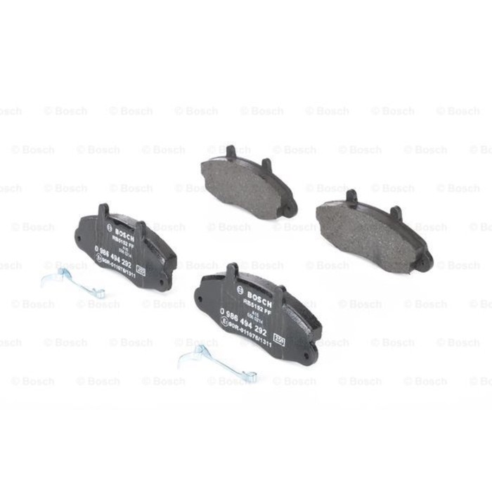 Колодки тормозные BOSCH  0986494292