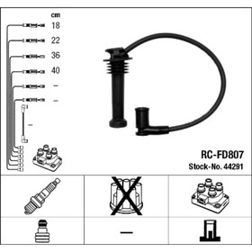 

Высоковольтные провода, комплект NGK RCFD807 8541