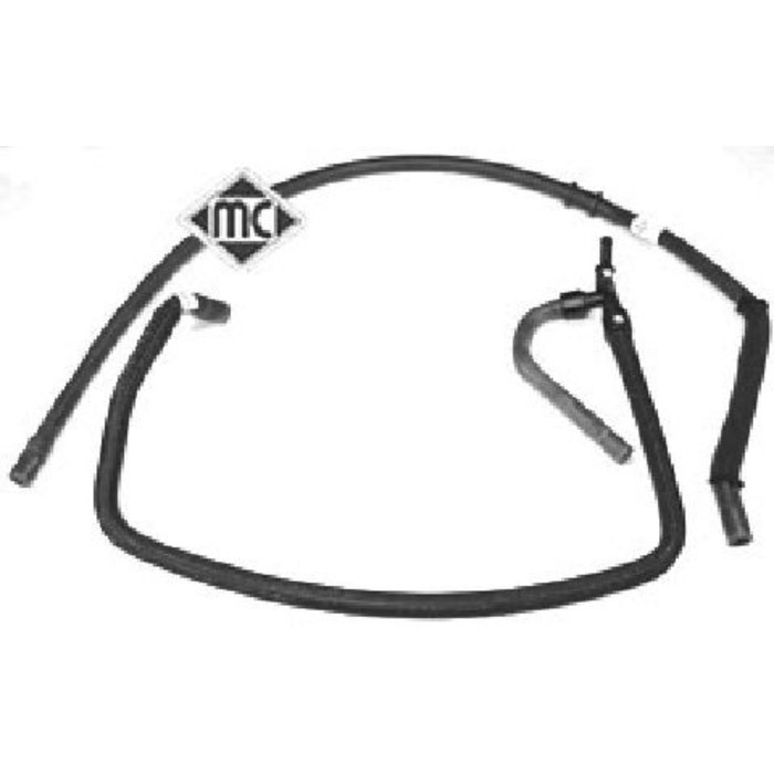 Патрубок радиатора METALCAUCHO 08648