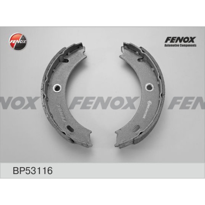 Колодки тормозные FENOX BP53116