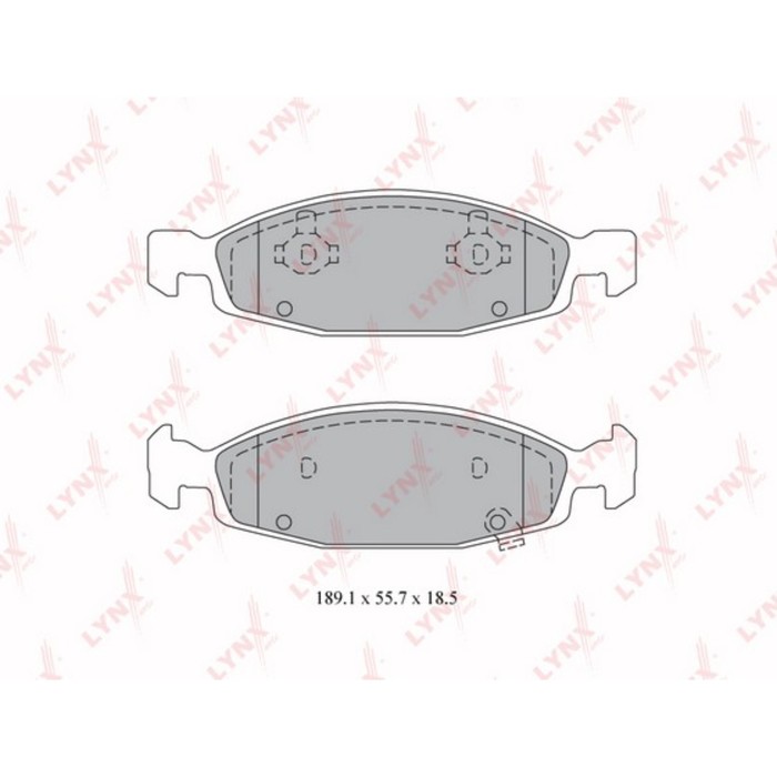 Колодки тормозные LYNX BD-4202