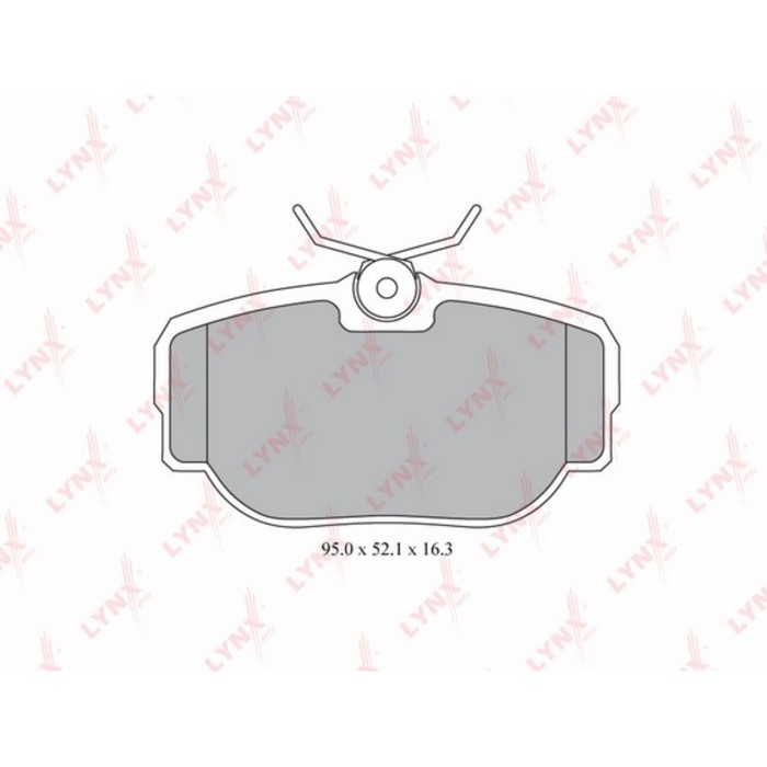 Колодки тормозные LYNX BD-5008