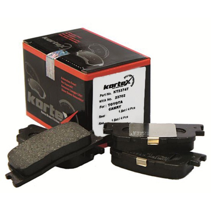 Колодки тормозные KORTEX KT3374T