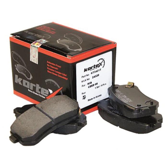 Колодки тормозные KORTEX KT3421T