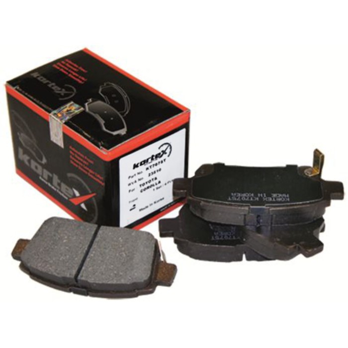 Колодки тормозные KORTEX KT7075T