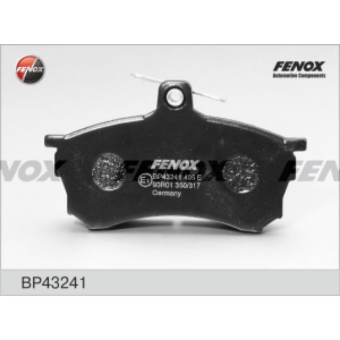 Колодки тормозные FENOX bp43241