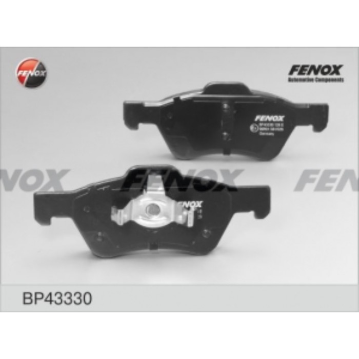 Колодки тормозные FENOX bp43330