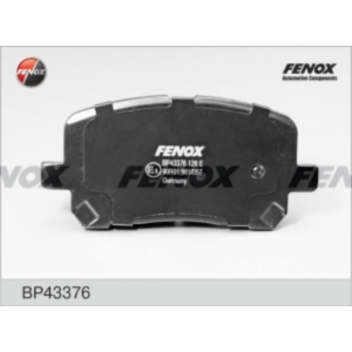 Колодки тормозные FENOX bp43376