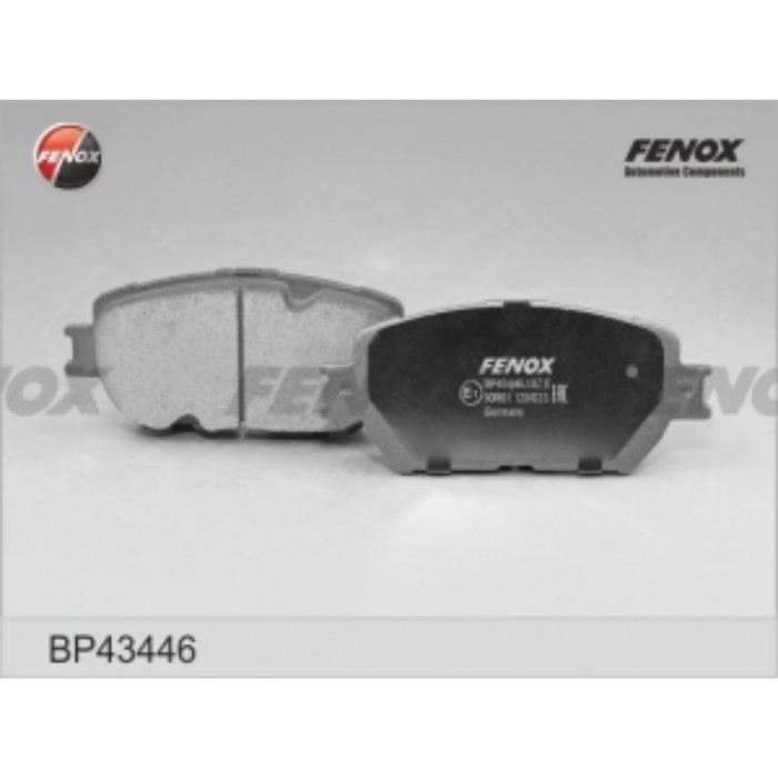 Колодки тормозные Fenox bp43446