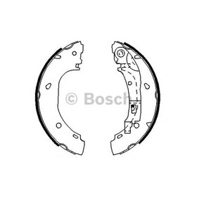 

Колодки тормозные Bosch 0986487701
