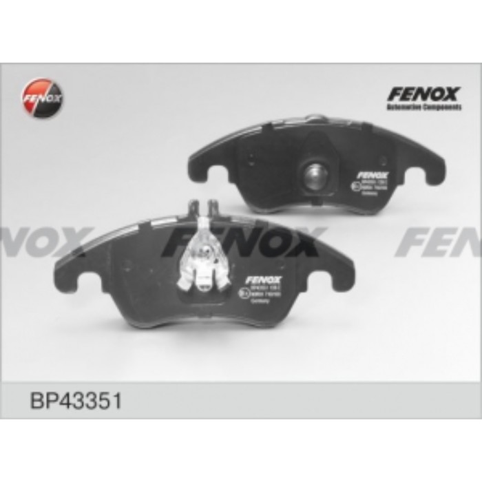 Колодки тормозные FENOX bp43351