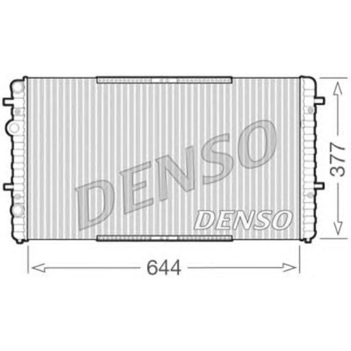 Радиатор охлаждения двигателя Denso DRM26005