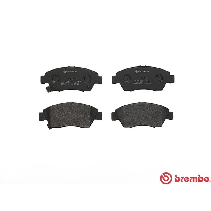 Колодки тормозные BREMBO P28023