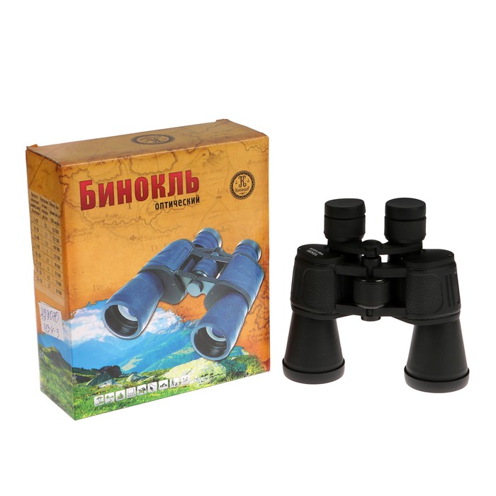 Бинокль сувенирный "Спутник" 10х50, окуляр круглый