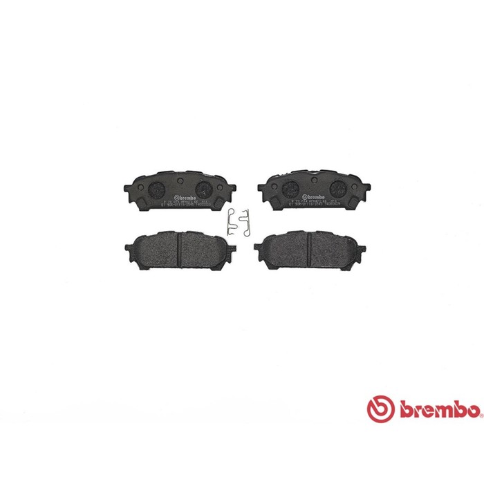 Колодки тормозные BREMBO P78014