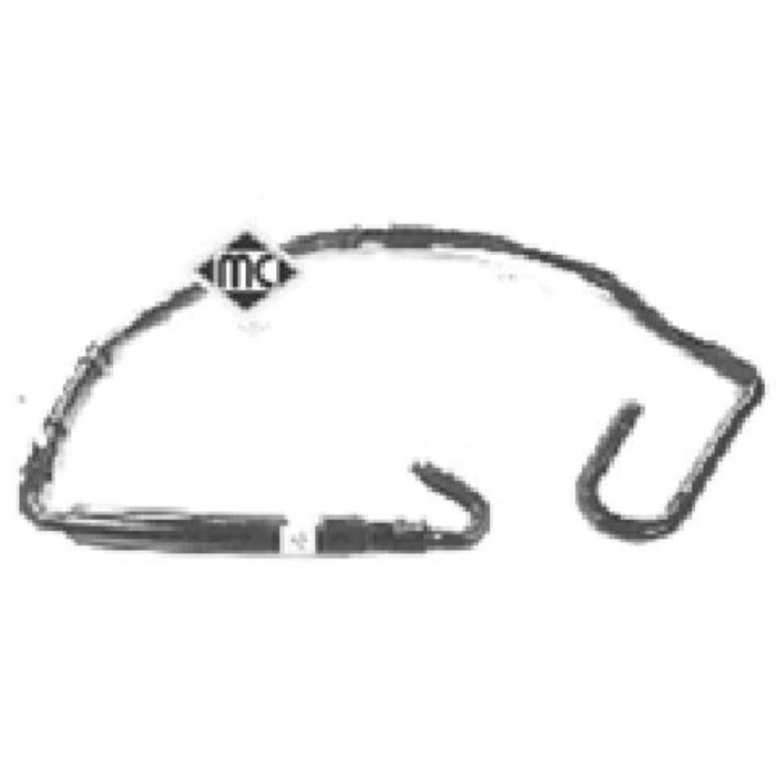 Патрубок радиатора METALCAUCHO 08321