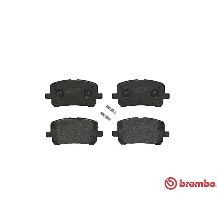 Колодки тормозные BREMBO P83061
