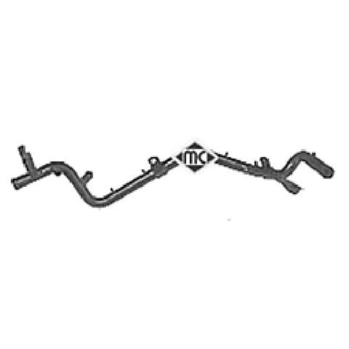 Патрубок радиатора METALCAUCHO 03084