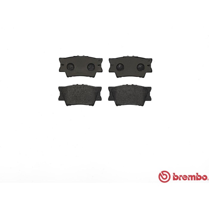 Колодки тормозные BREMBO P83089
