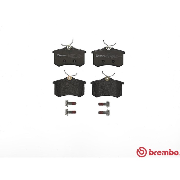 Колодки тормозные BREMBO P85017