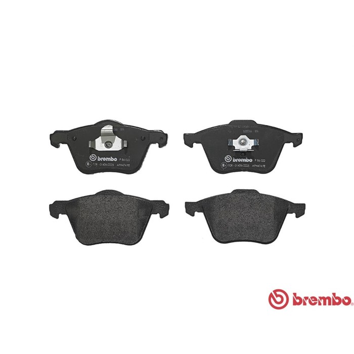 Колодки тормозные BREMBO P86022