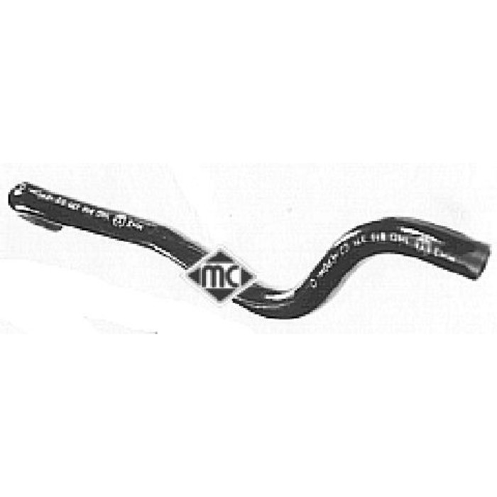 Патрубок радиатора METALCAUCHO 08396