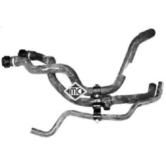 Патрубок радиатора METALCAUCHO 08722