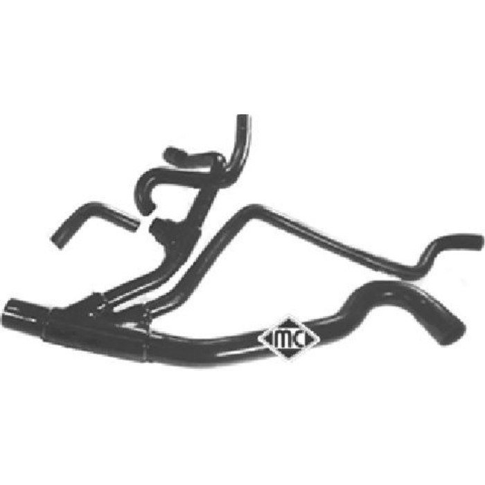 Патрубок радиатора METALCAUCHO 08446