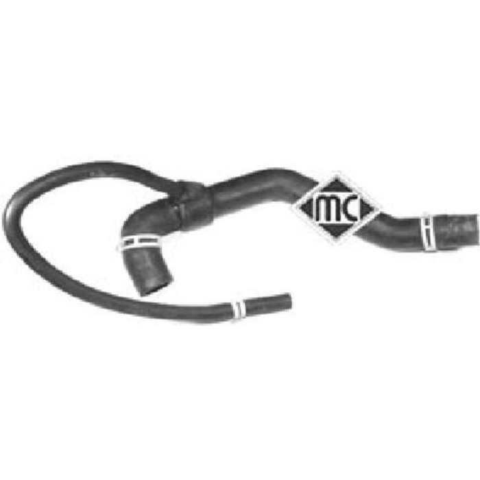 Шланг системы охлаждения METALCAUCHO 08762