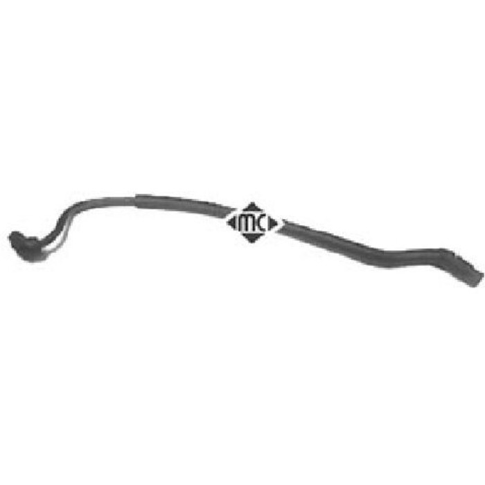 Патрубок радиатора METALCAUCHO 08517