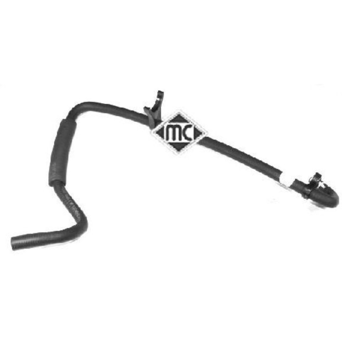 Патрубок радиатора METALCAUCHO 08592