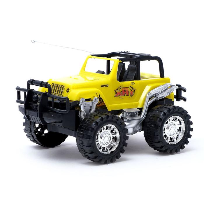 Машина радиоуправляемая "Внедорожник", работает от батареек, МИКС