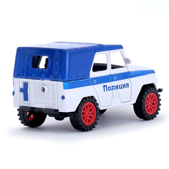Машина инерционная "Джип Полиция", МИКС
