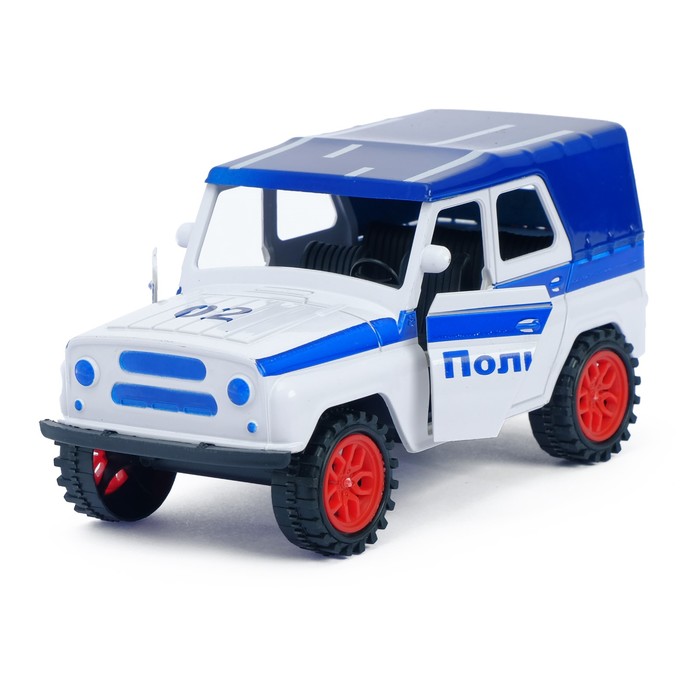 Машина инерционная "Джип Полиция", МИКС