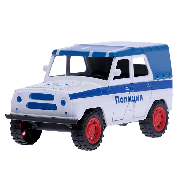 Машина инерционная "Джип Полиция", МИКС