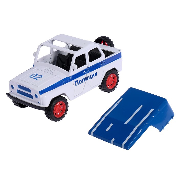 Машина инерционная "Джип Полиция", МИКС