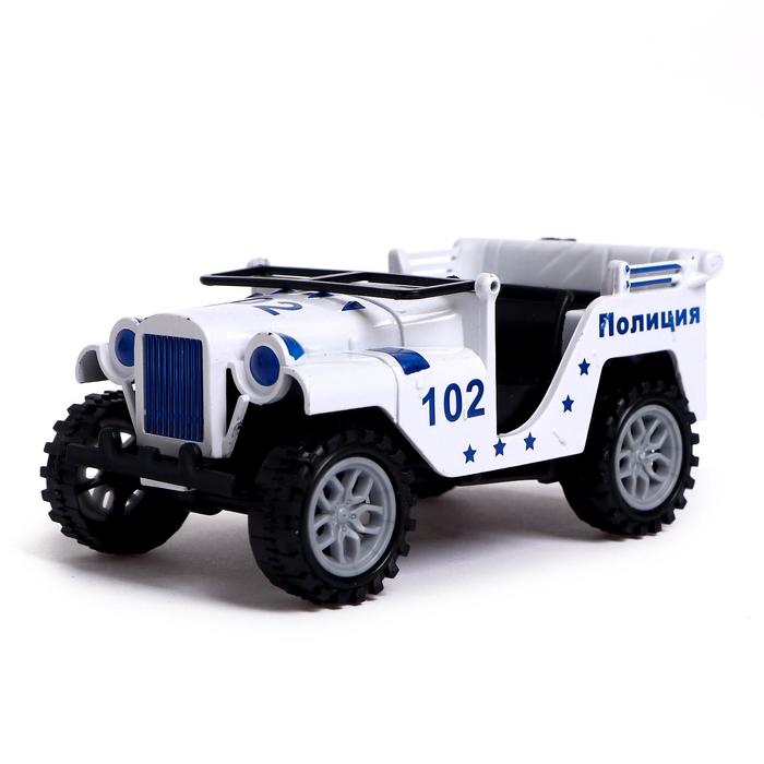 

Машина инерционная «Джип» МИКС