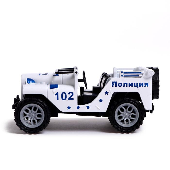 Машина инерционная "Джип Полиция"