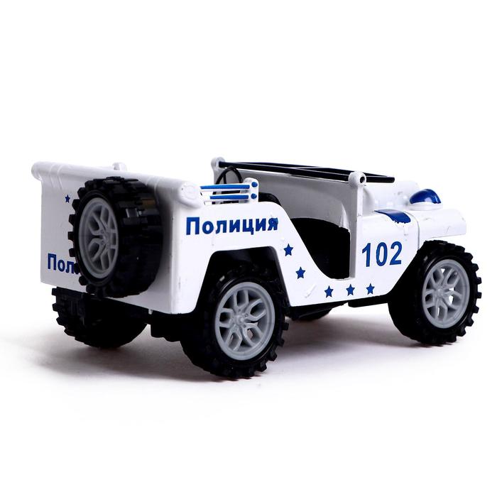 Машина инерционная "Джип Полиция"
