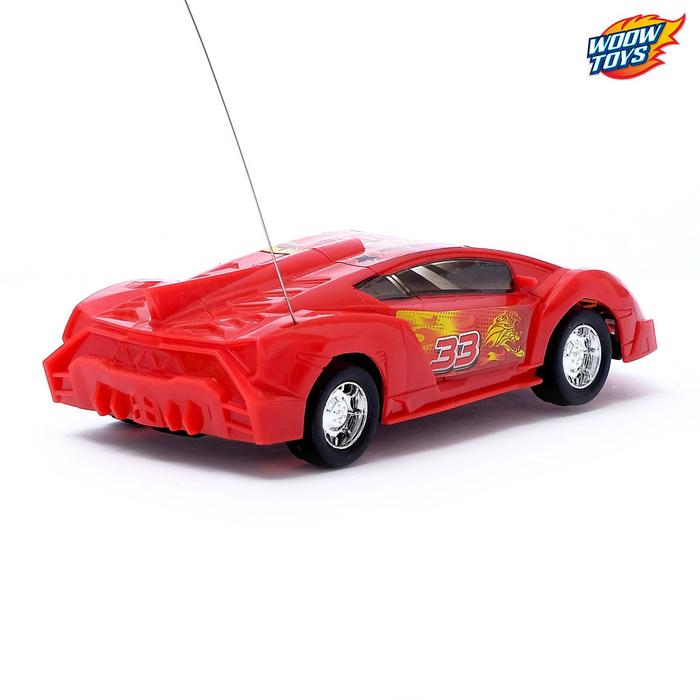 Машина радиоуправляемая "Тачка", работает от батареек, МИКС